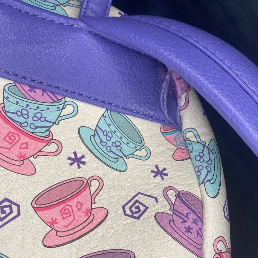 Mad Tea Party Backpack Loungefly Disneyland Park Exclusive‎ Alice In Wonderland